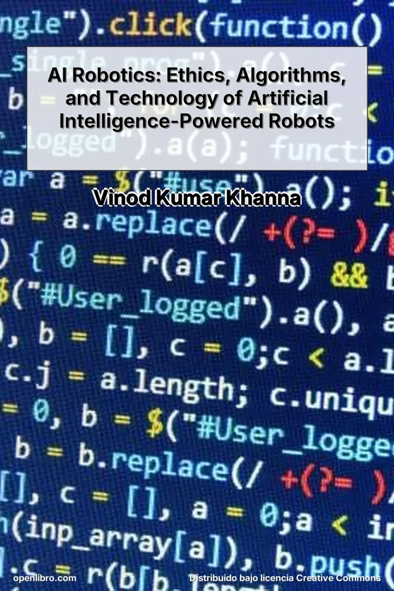 Es una obra académica que aborda de forma sistemática la integración de la inteligencia artificial con la robótica moderna
