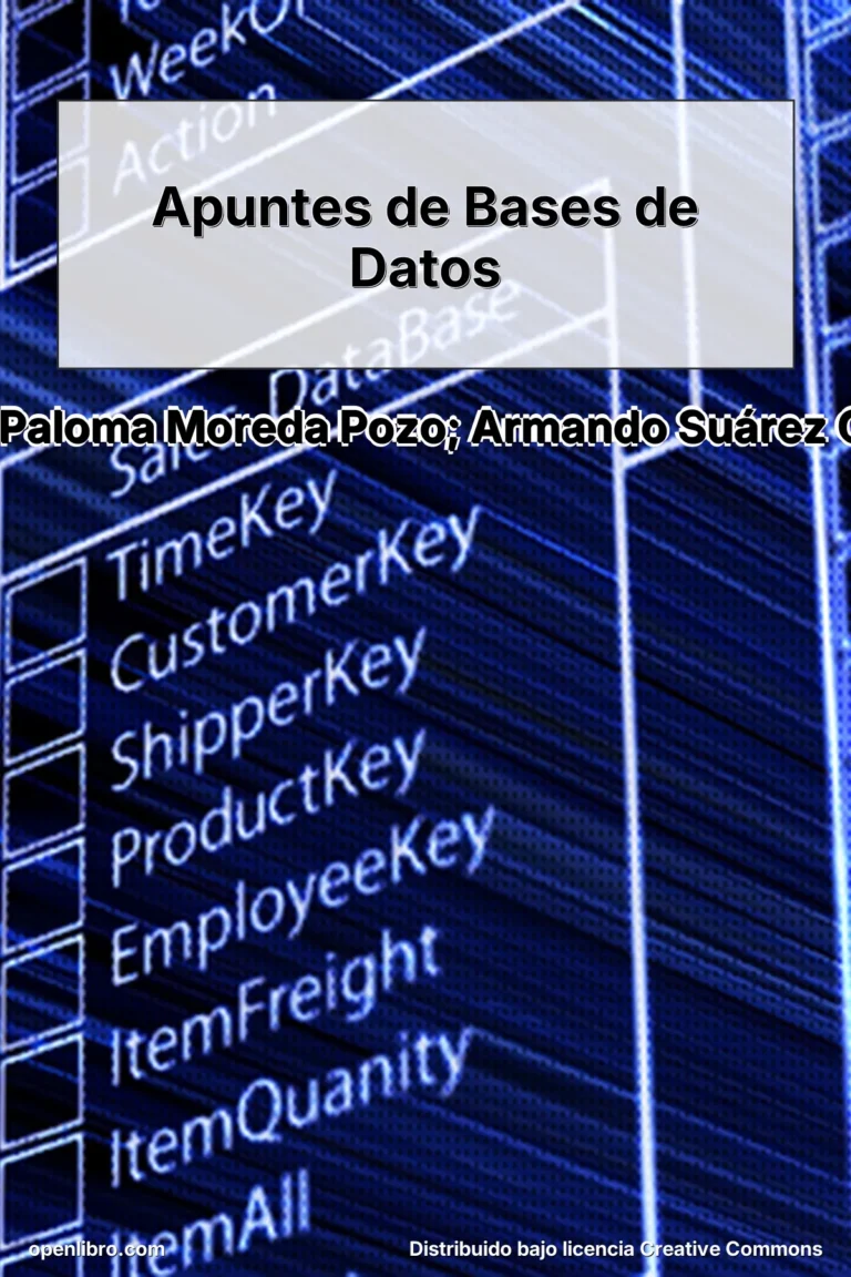 Apuntes: Bases de Datos 1 es un material docente elaborado por profesorado del Departamento de Lenguajes y Sistemas Informáticos de la Universidad de Alicante