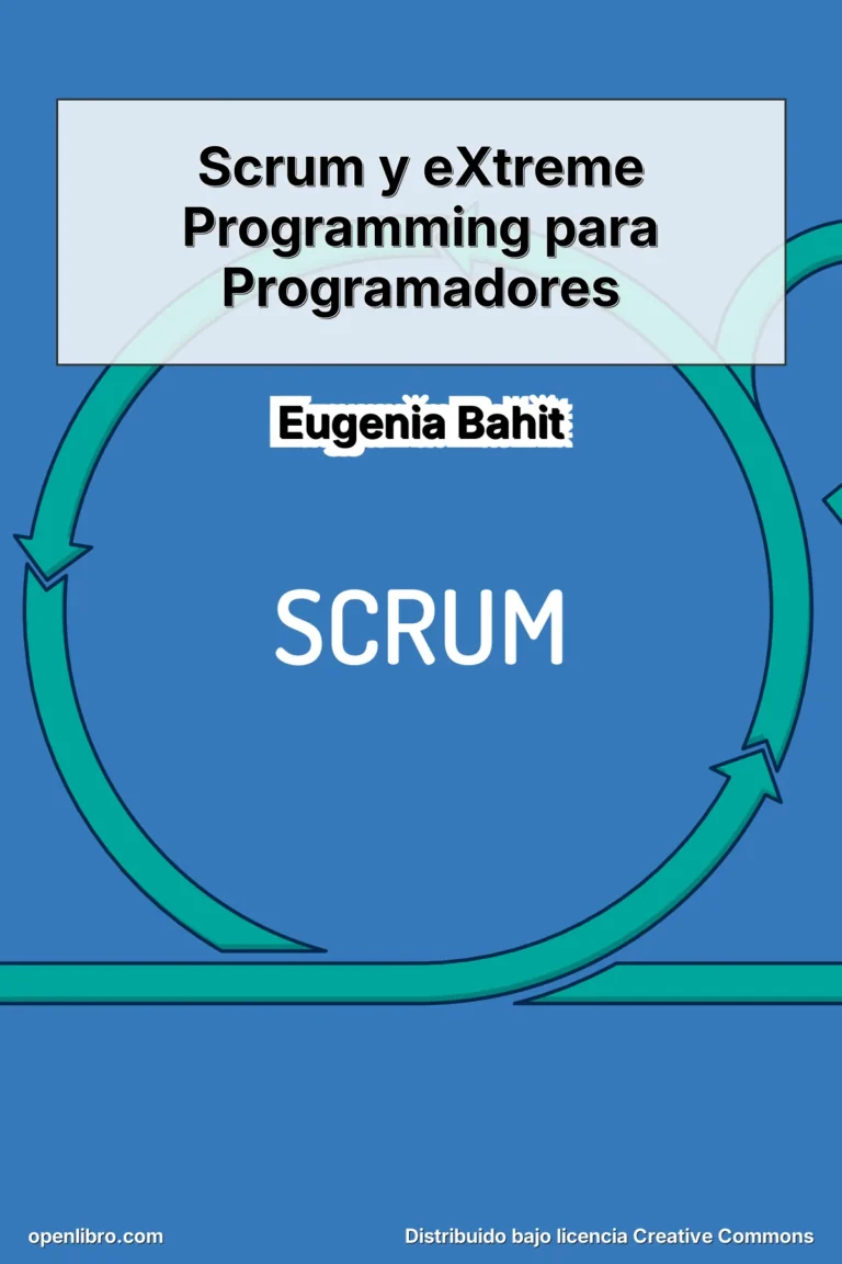 Scrum y eXtreme Programming para Programadores es una obra orientada a desarrolladores de software que buscan comprender y aplicar metodologías ágiles desde una perspectiva práctica y técnica.