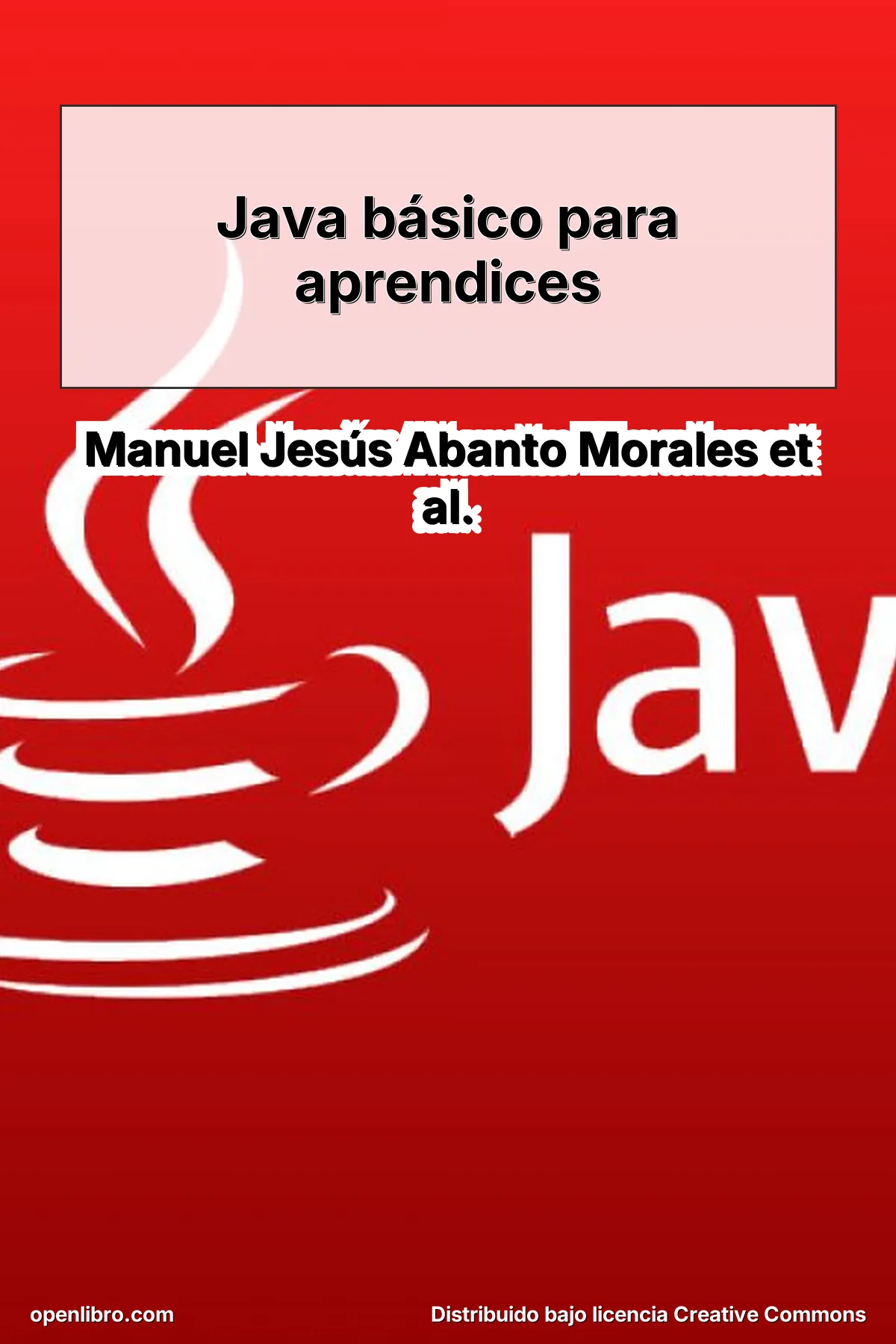 Portada de Java básico para aprendices