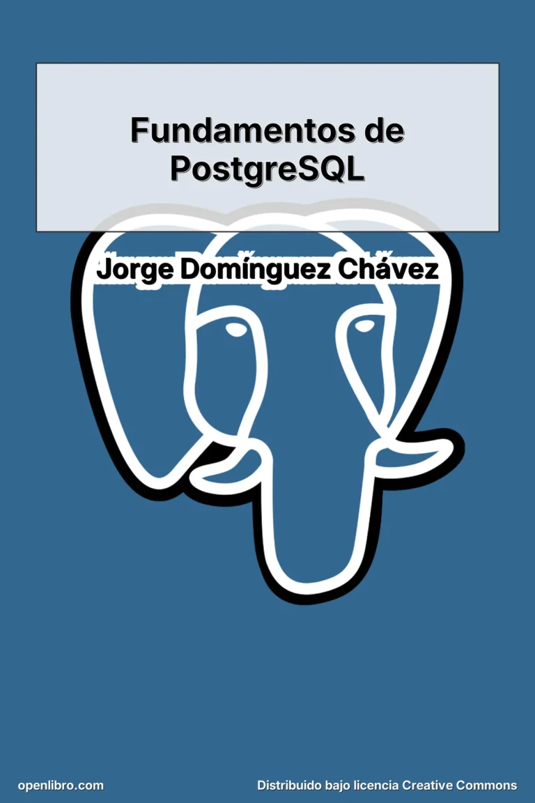 Fundamentos de PostgreSQL es un texto introductorio orientado a la gestión, configuración y uso del sistema gestor PostgreSQL.