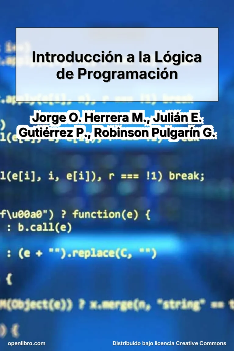 Introducción a la Lógica de Programación es un libro diseñado como puerta de entrada al mundo del pensamiento algorítmico.