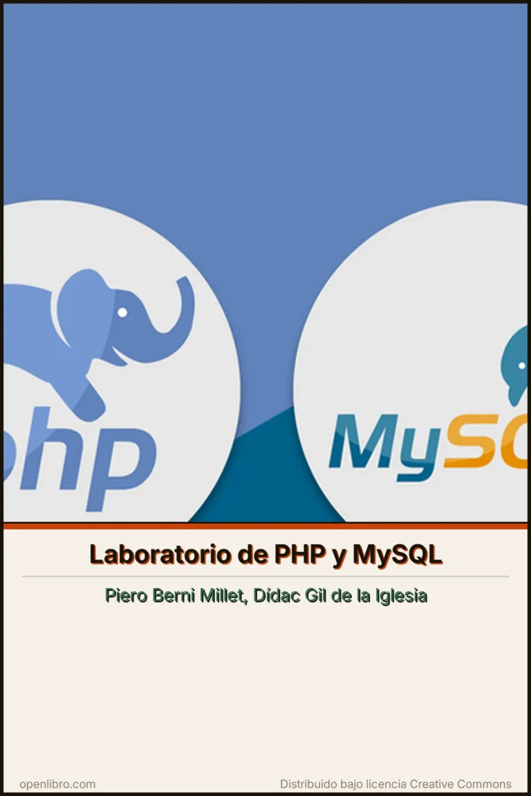 Este libro es una guía práctica orientada al laboratorio que tiene como objetivo principal enseñar a configurar un entorno de desarrollo web completo y utilizarlo para construir aplicaciones dinámicas.