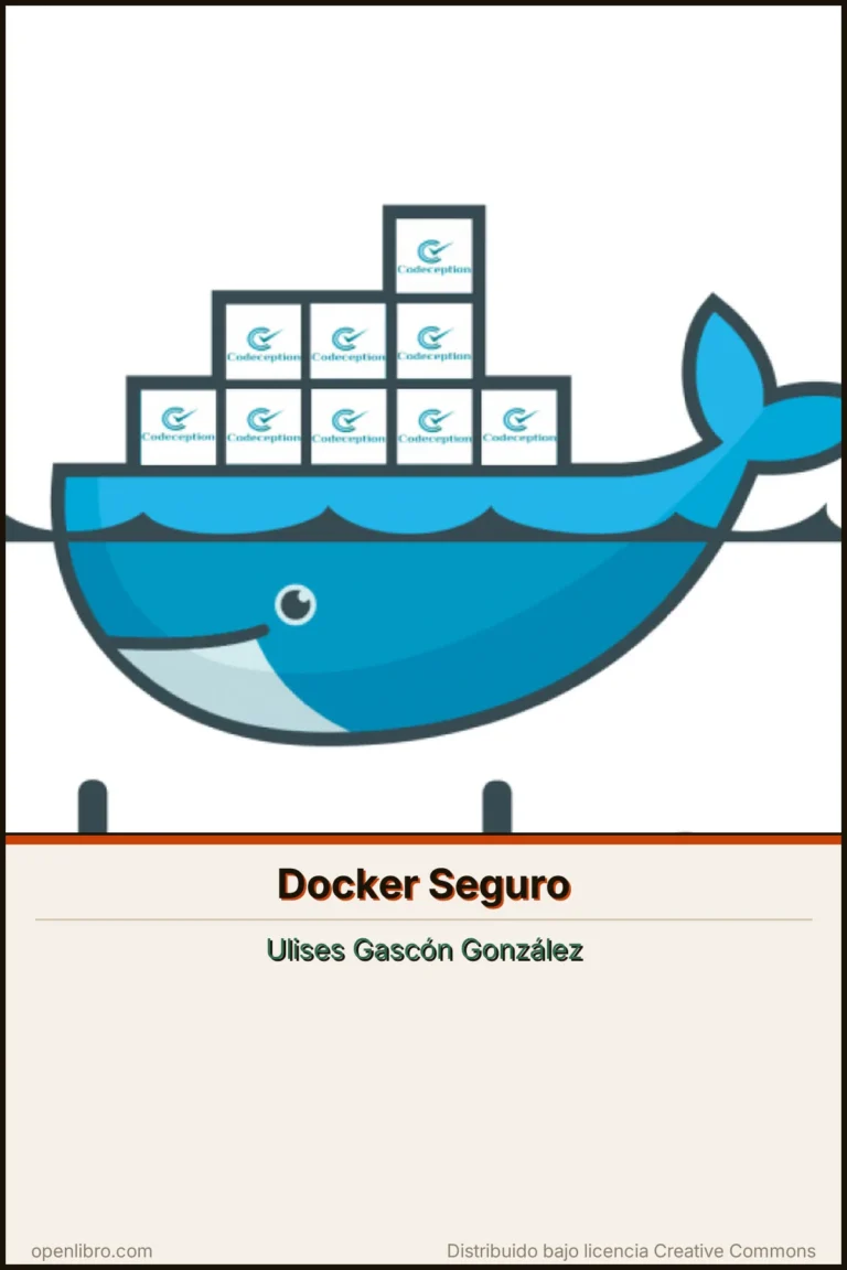 Portada del libro Docker Seguro