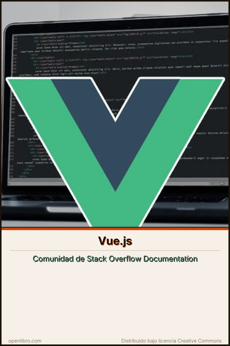 Portada del libro Vue.js