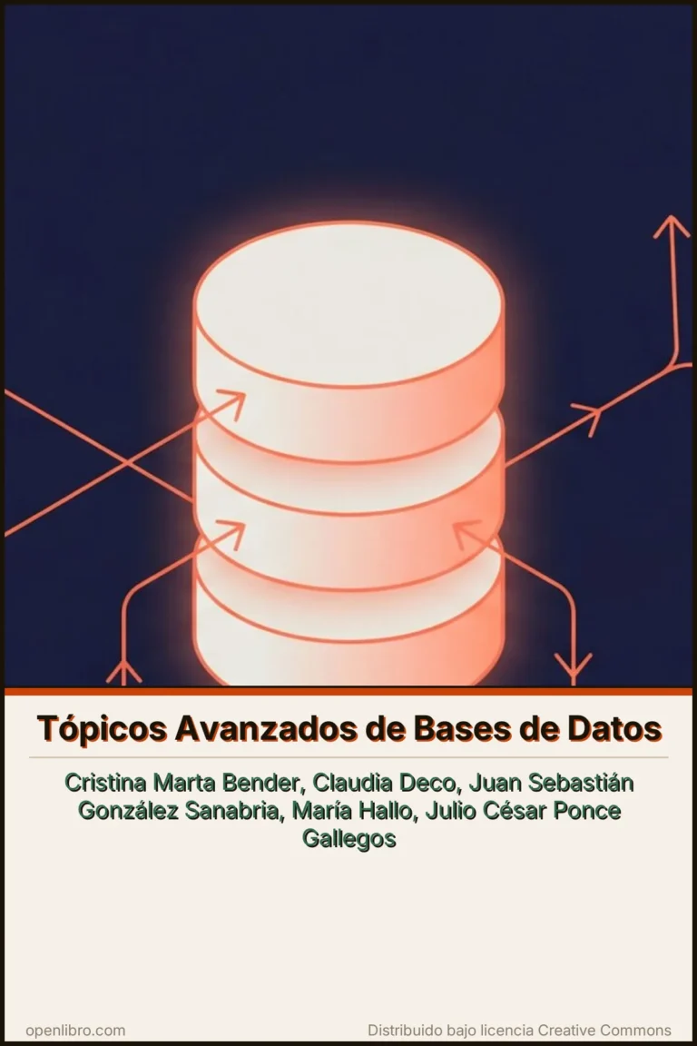 Portada del libro Tópicos Avanzados de Bases de Datos