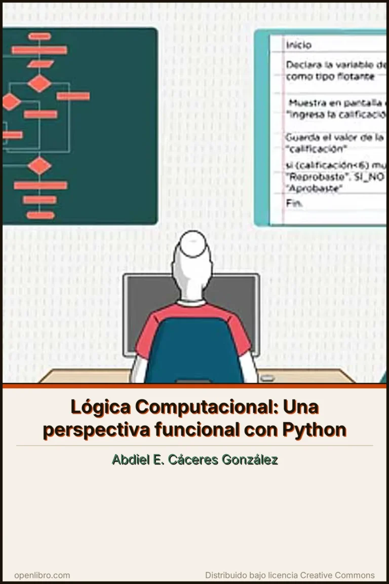 Portada del libro Lógica Computacional: Una perspectiva funcional con Python