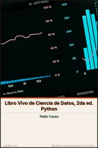 Portada del libro Libro Vivo de Ciencia de Datos, 2da ed. Python