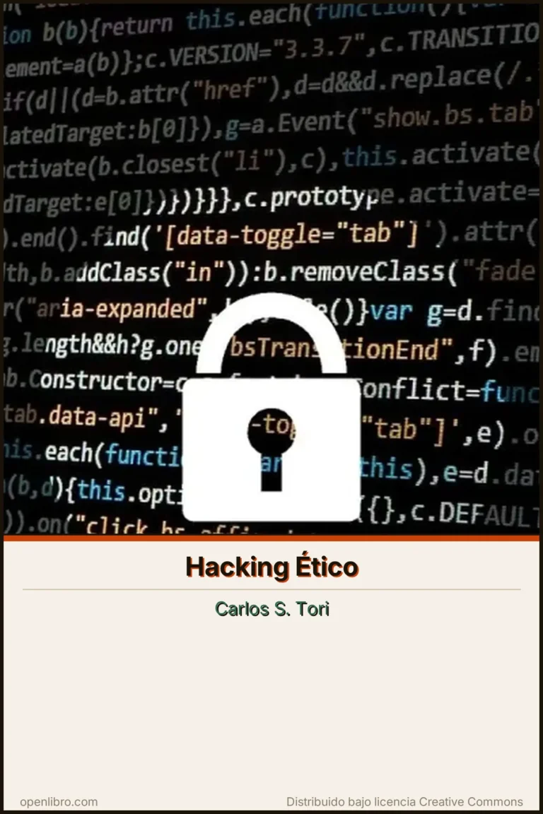 Portada del libro Hacking Ético