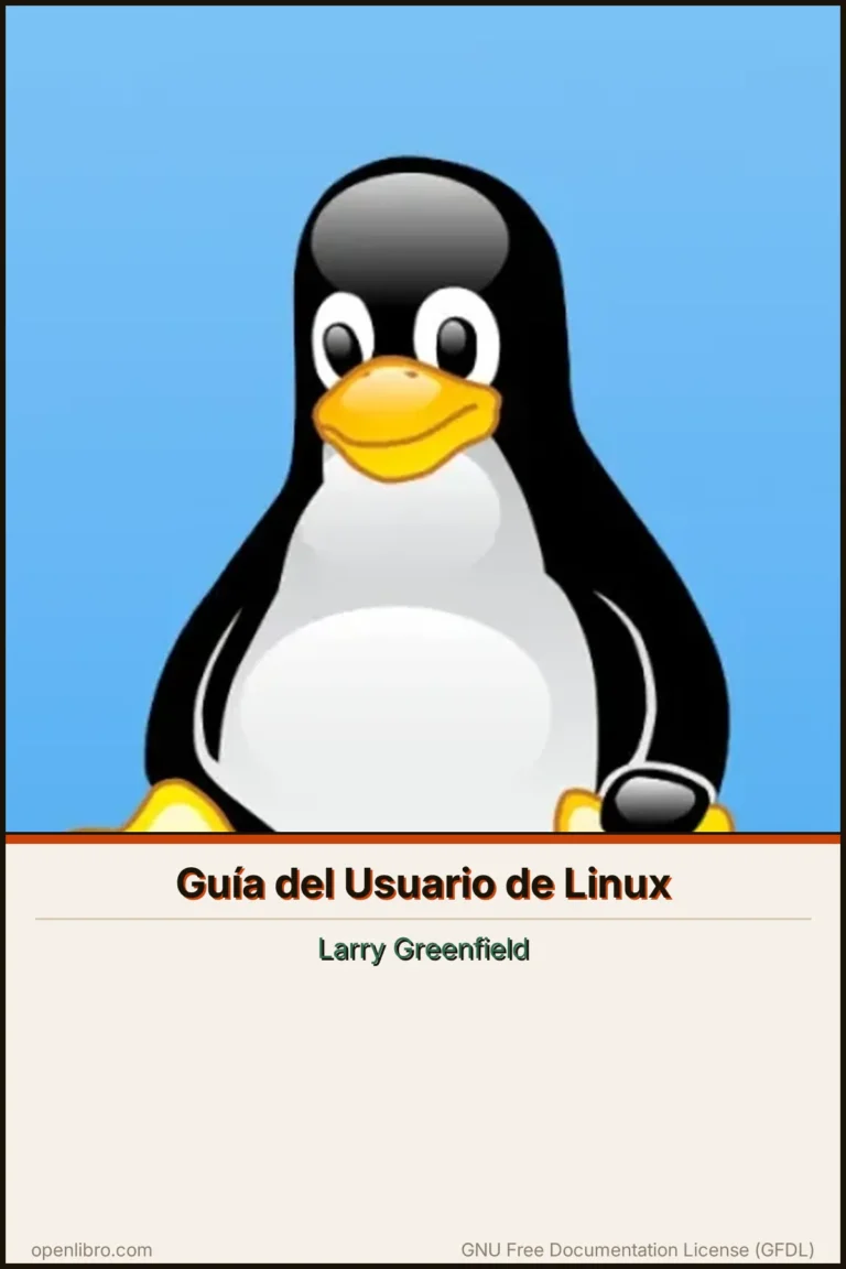 Portada del libro Guía del Usuario de Linux