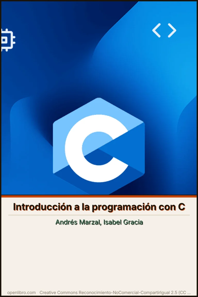 Portada del libro Introducción a la programación con C