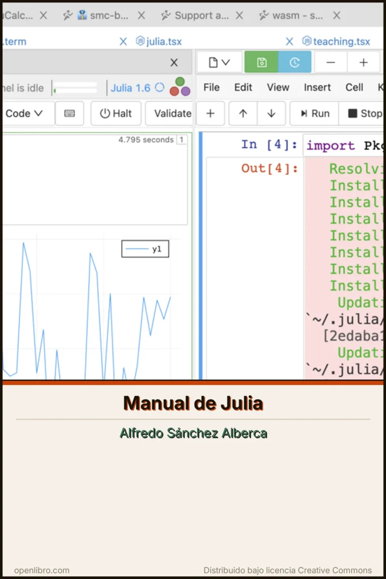 Portada del libro Manual de Julia