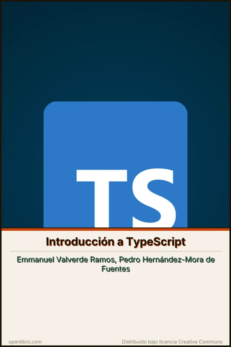 Portada del libro Introducción a TypeScript