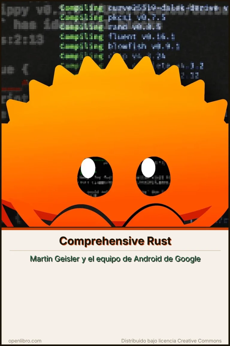 Portada del libro Comprehensive Rust