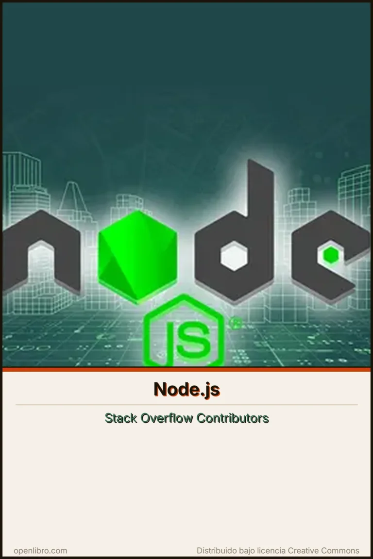 Portada del libro Node.js