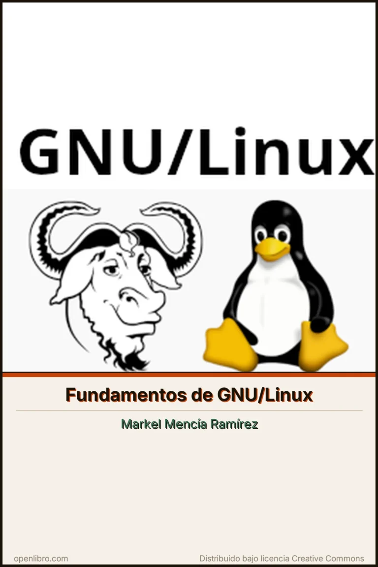 Portada del libro Fundamentos de GNU/Linux