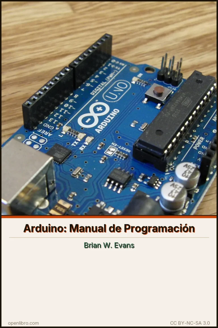 Portada del libro Arduino: Manual de Programación