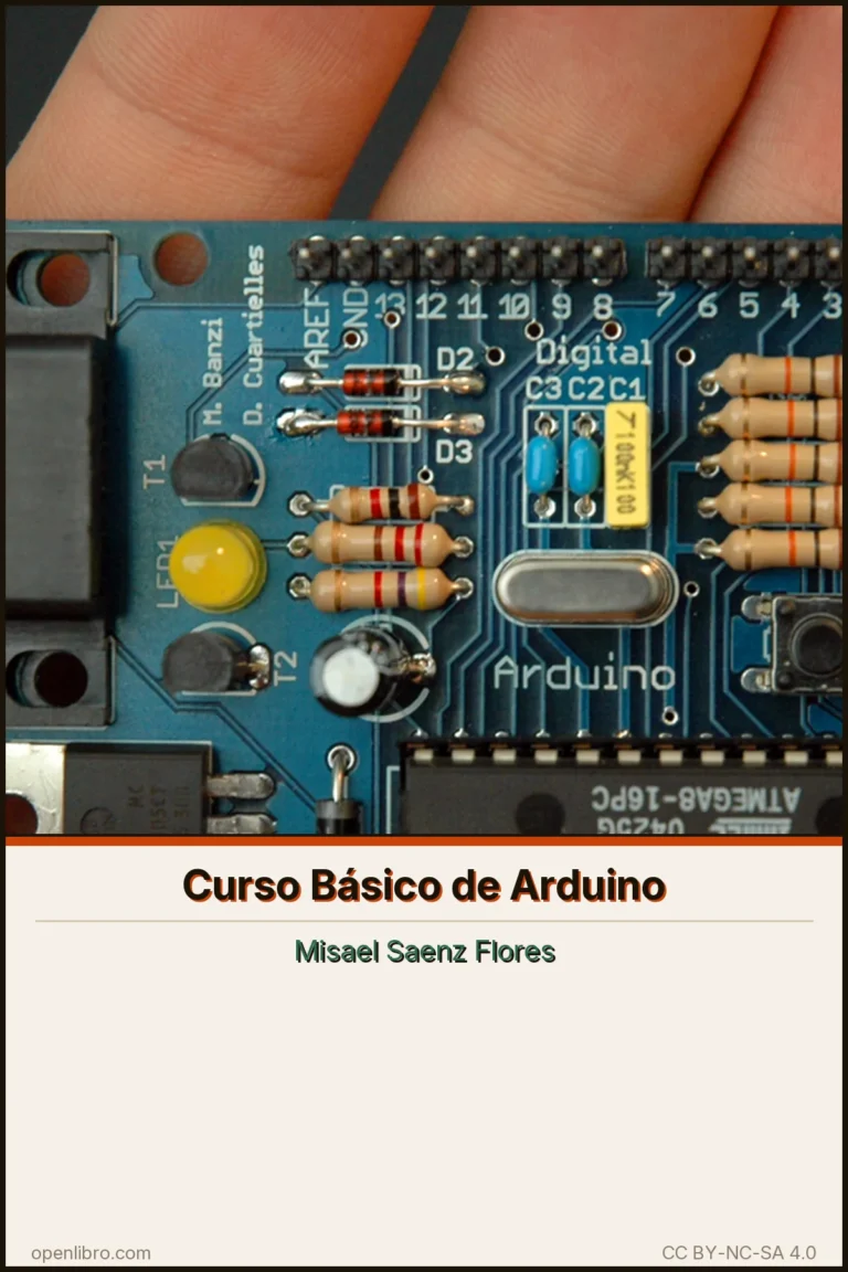 Portada del libro Curso Básico de Arduino